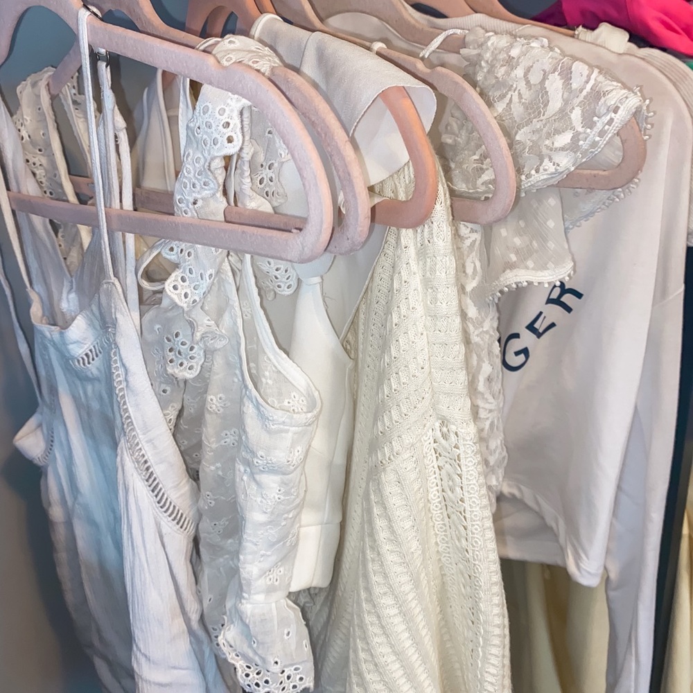 White/cream tops